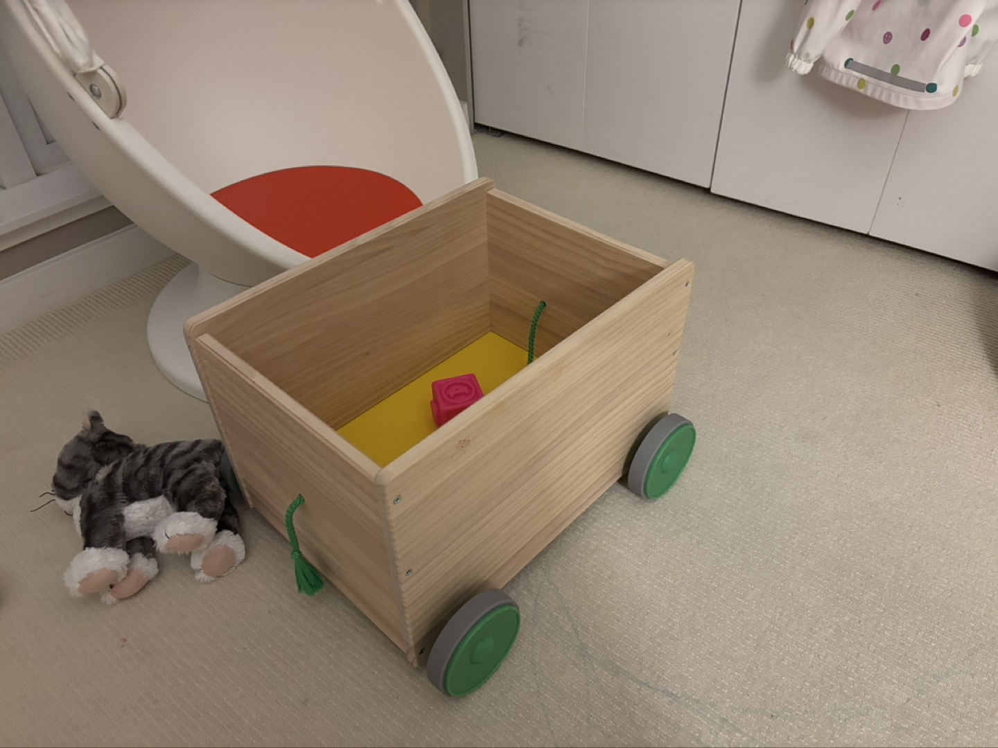 Wooden Toy Wagon and Climbing Arch - photo 3
