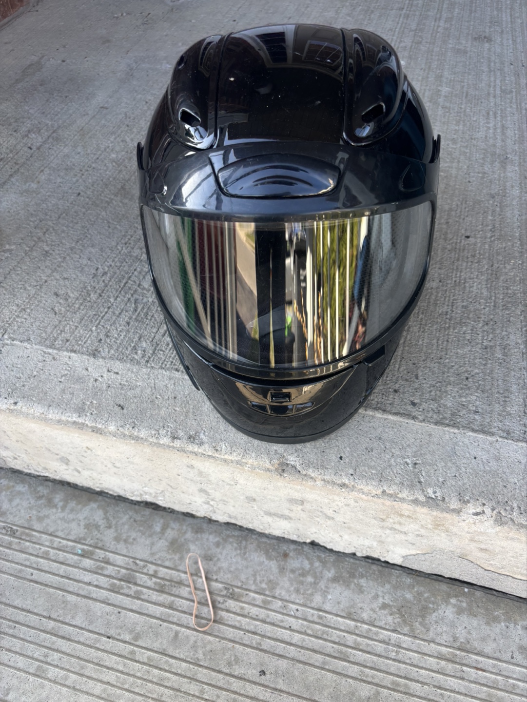 Raider Motorcycle Helmet - Black - photo 2
