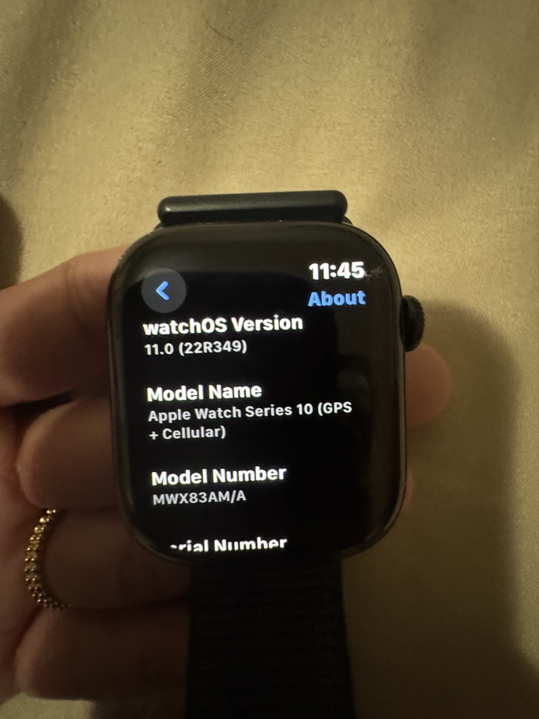 Apple Watch Series 10 42mm - Black Sport Band - photo 4