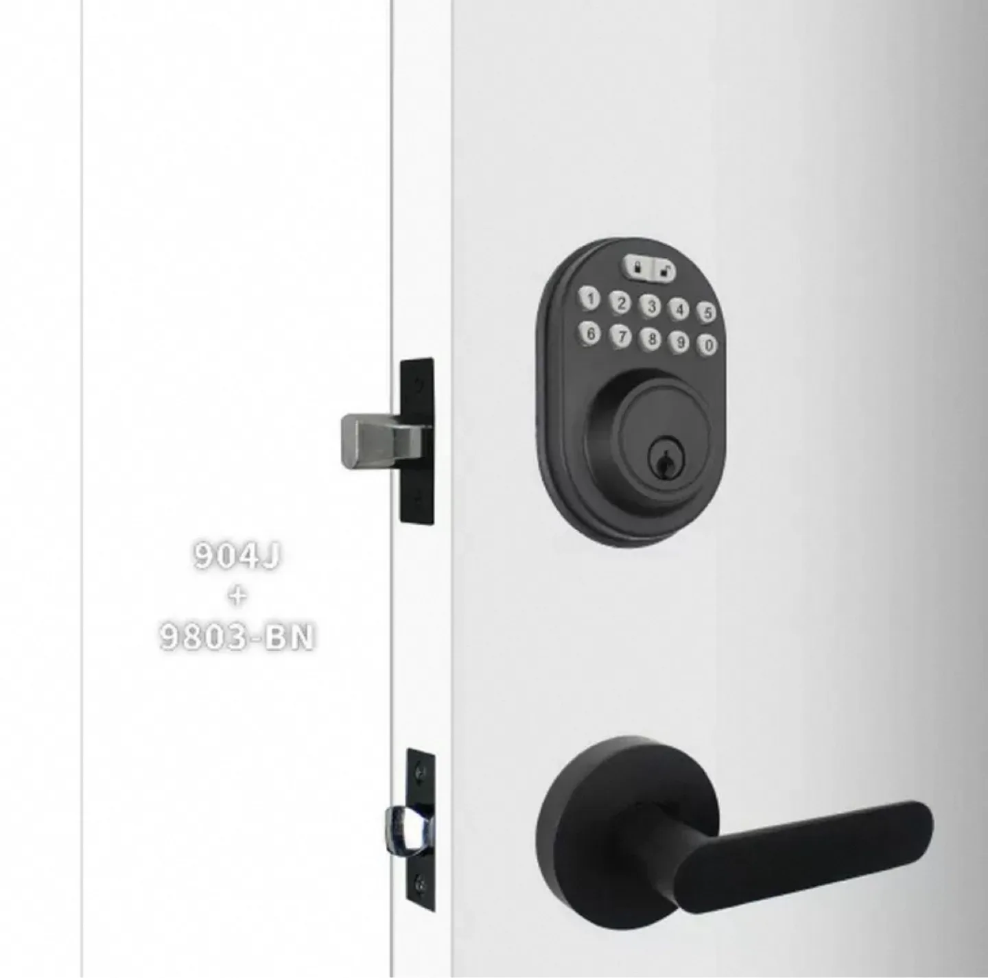 Smart Deadbolt Lock - Keypad, Fingerprint, App Access image indicator(3)