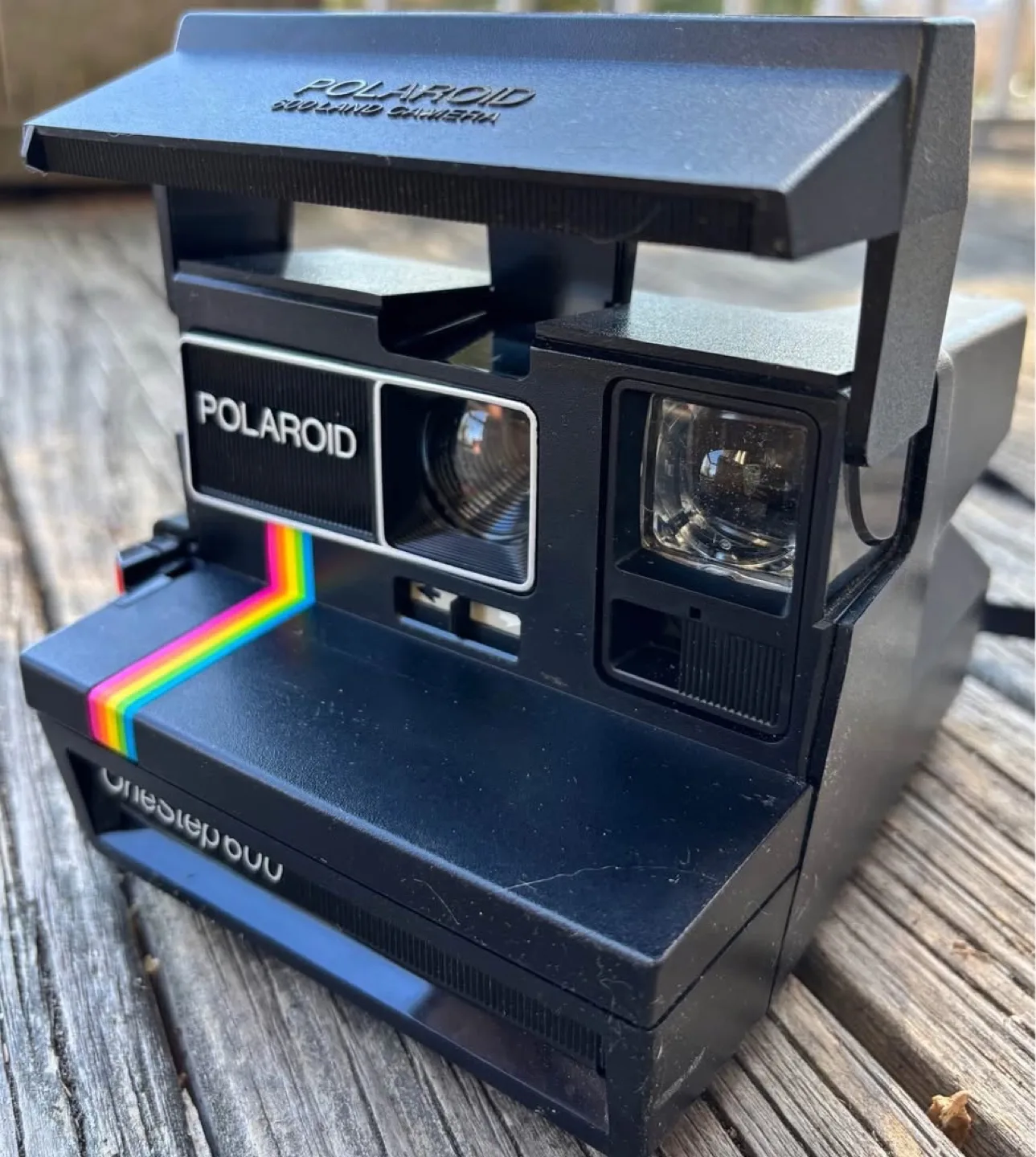 Vintage Polaroid OneStep 600 Land Camera, Tested & Works image indicator(7)