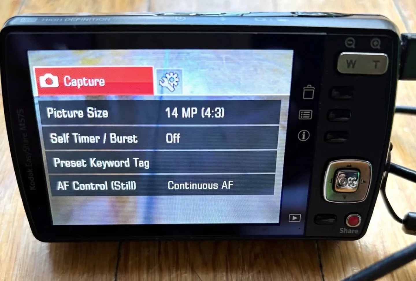 Vintage Kodak EasyShare M575 14MP Digital Camera, Tested & Works image indicator(2)