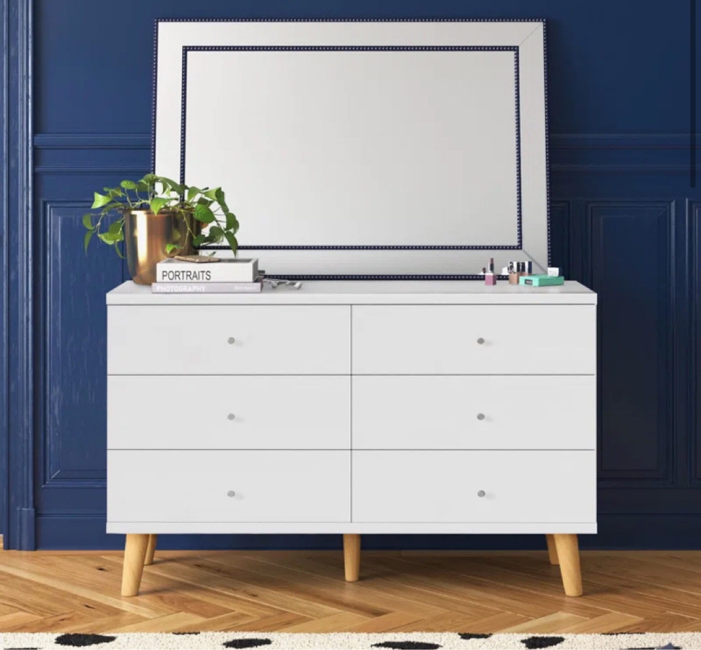 47" 6 Drawer Dresser