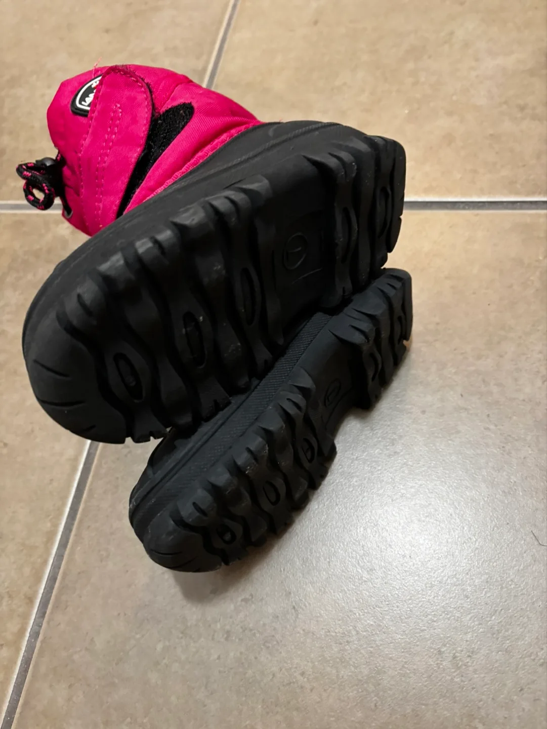 Kids' Pink Winter Boots - Size 7 image indicator(3)