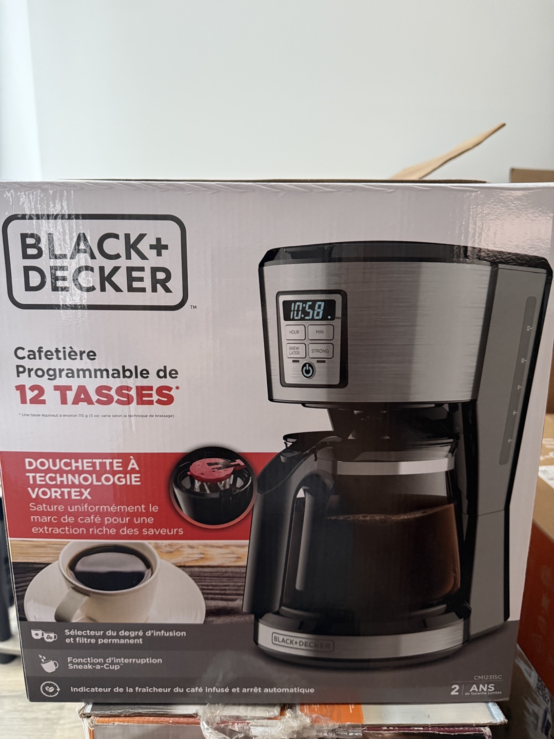 Black+Decker 12-Cup Programmable Coffee Maker