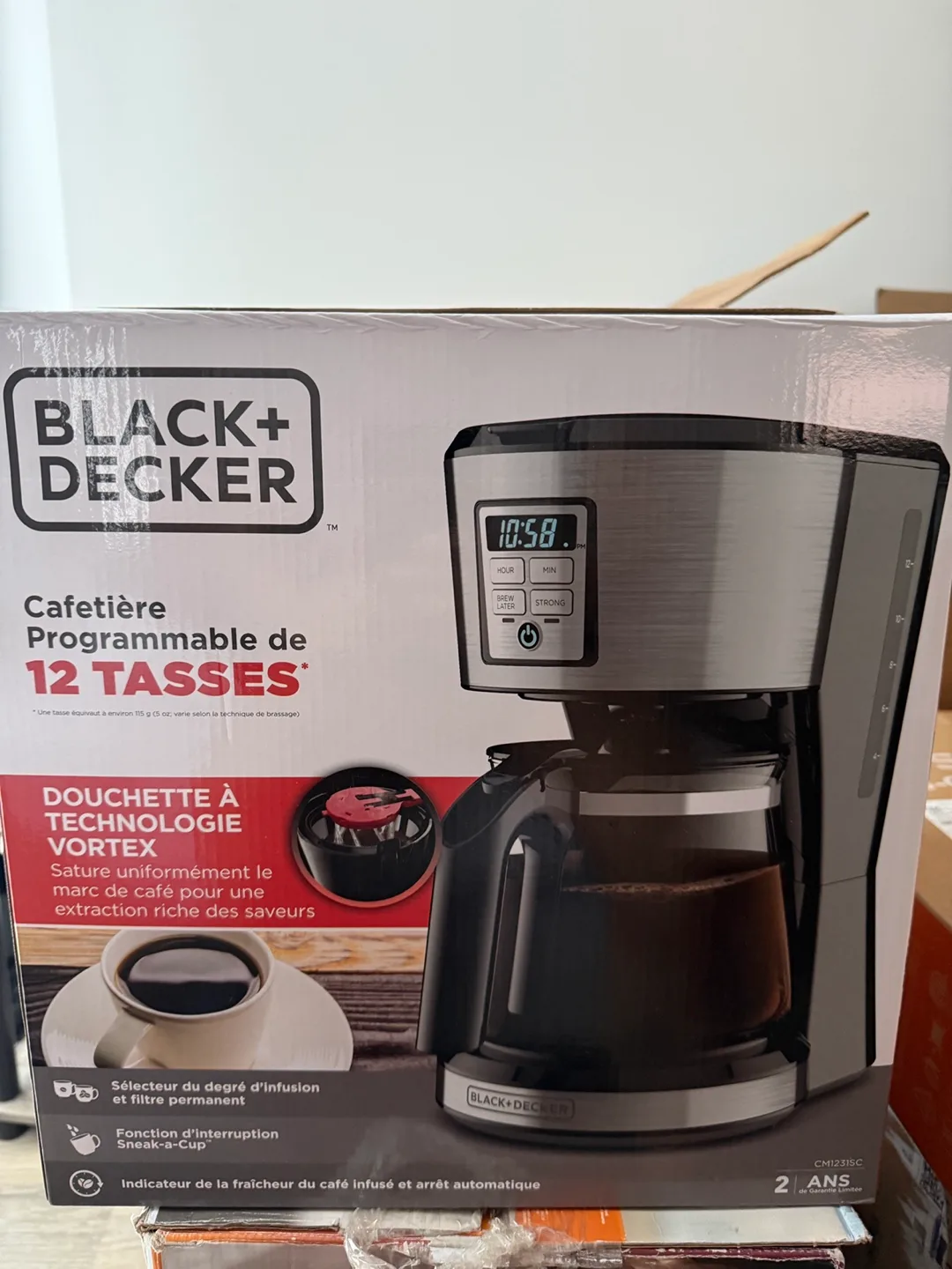 Black+Decker 12-Cup Programmable Coffee Maker thumbnail