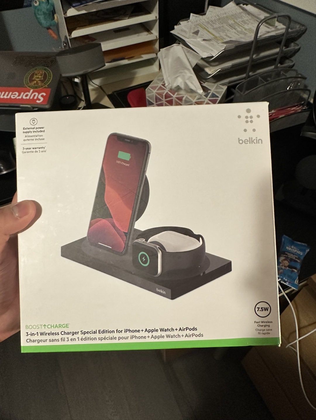 Belkin 3 in 1 Wireless Charging Station - photo 3