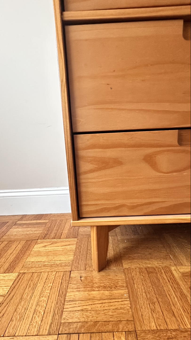 6-Drawer Wooden Dresser - photo 4