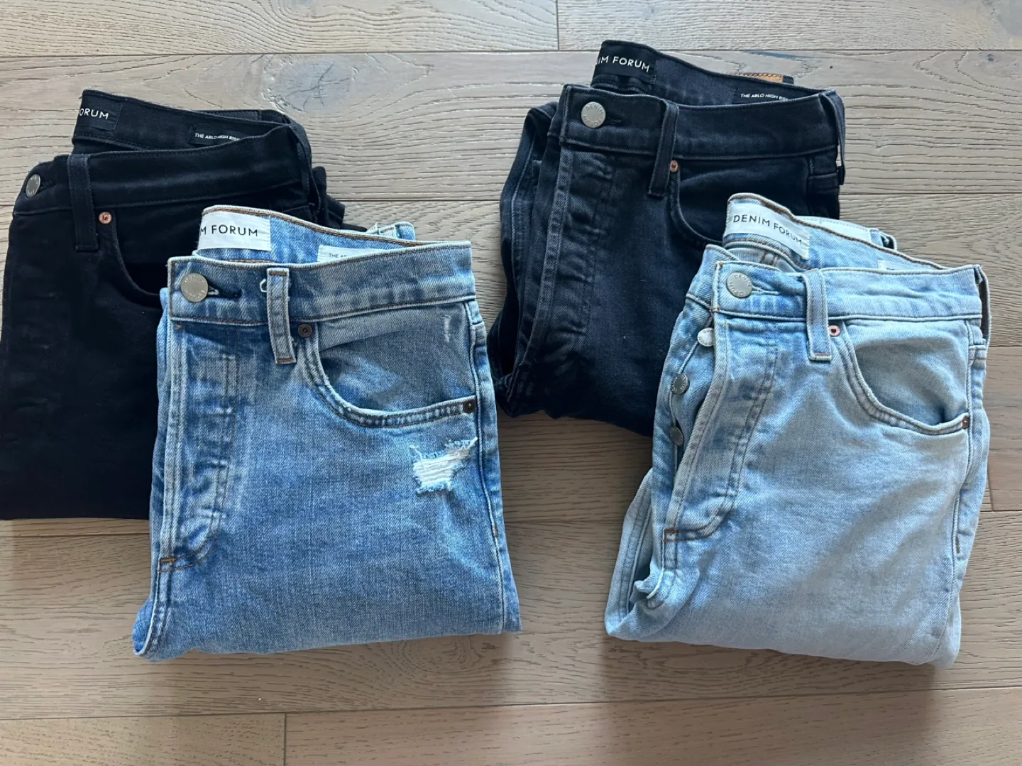 Denim Forum ARLO jeans - size 27 $100 each image indicator(2)