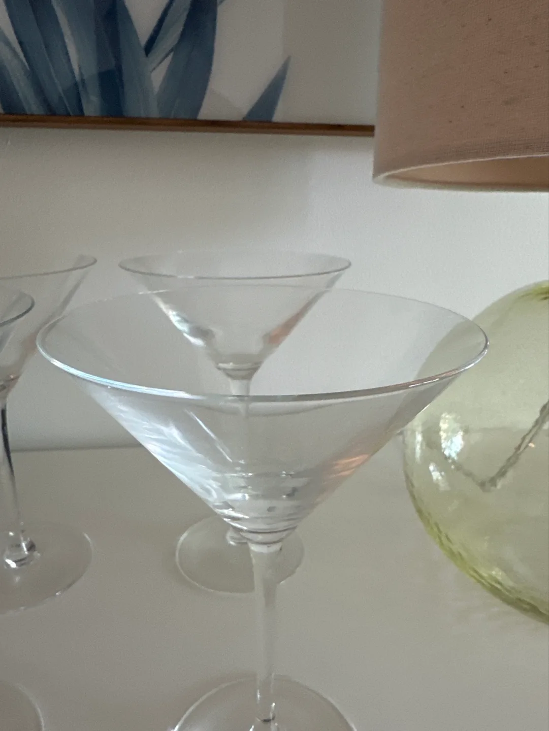 Set of Four Martini Glasses (crystal) image indicator(3)