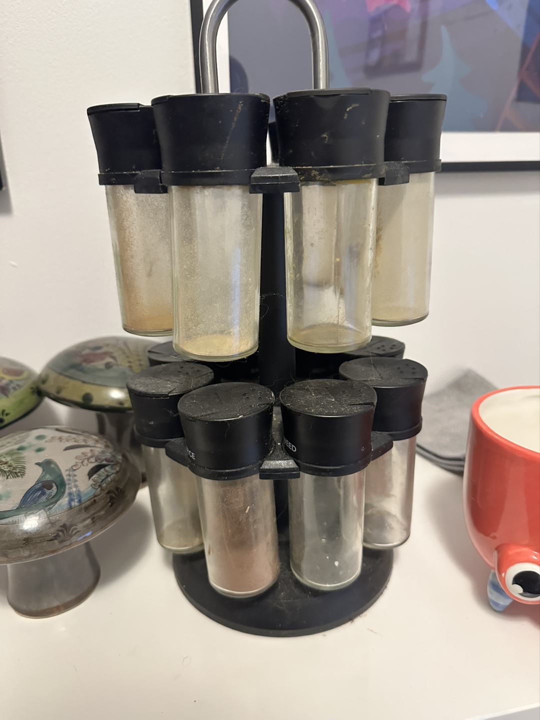 Spice rack carousel