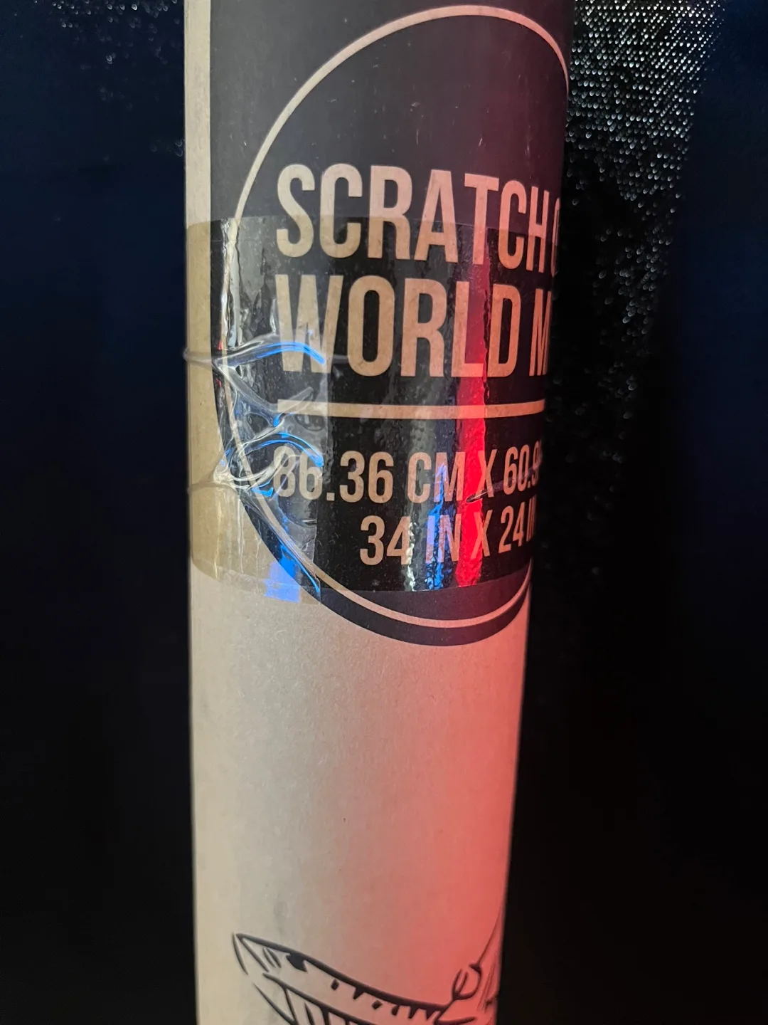 Adroit World Scratch Off World Map image indicator(5)