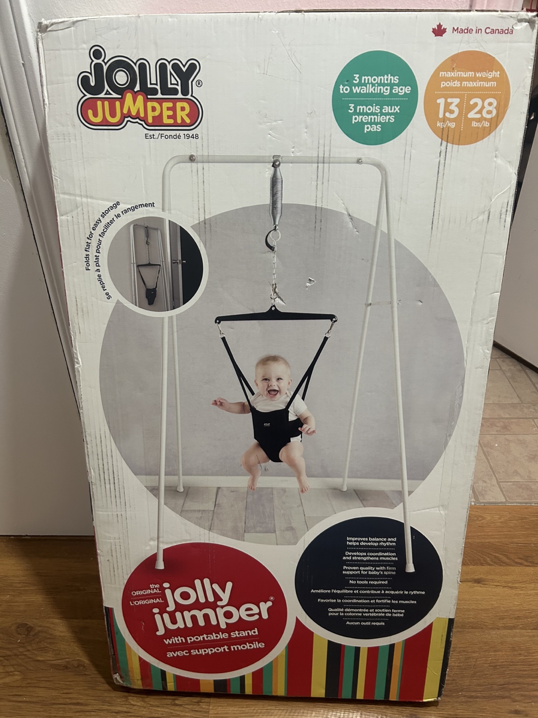 Jolly Jumper with Portable Stand