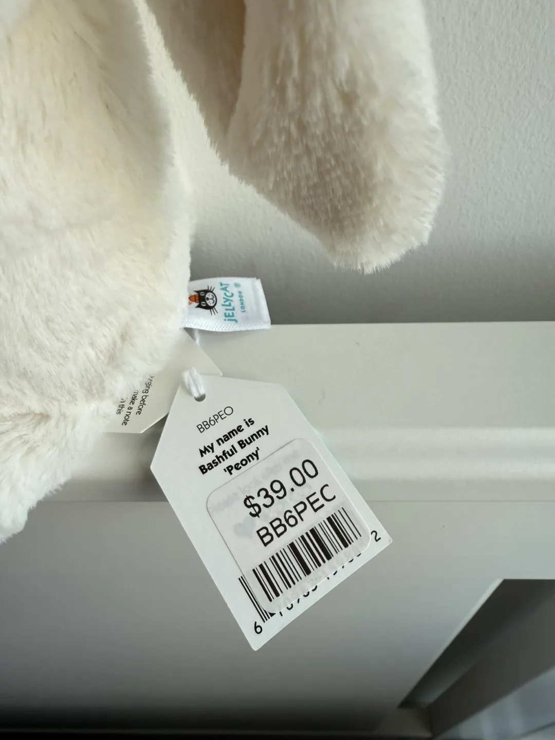 Jellycat Bashful Bunny Peony image indicator(5)