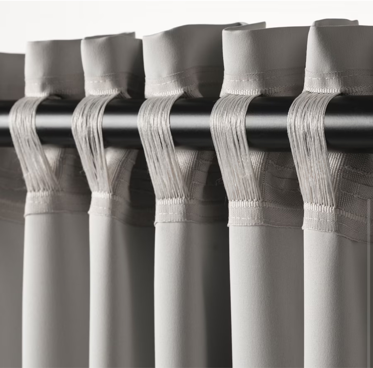 Blackout Curtains & Tension Rod - photo 3