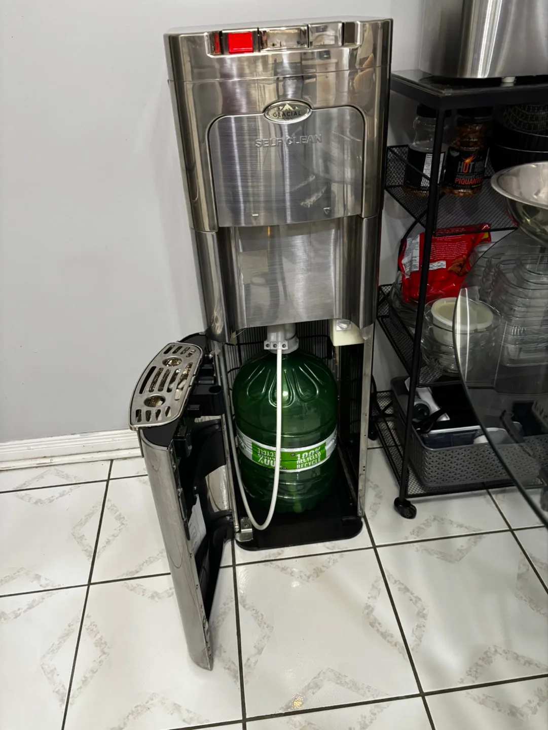 Stainless Steel Water Cooler Dispenser - Self-Clean Feature image indicator(3)