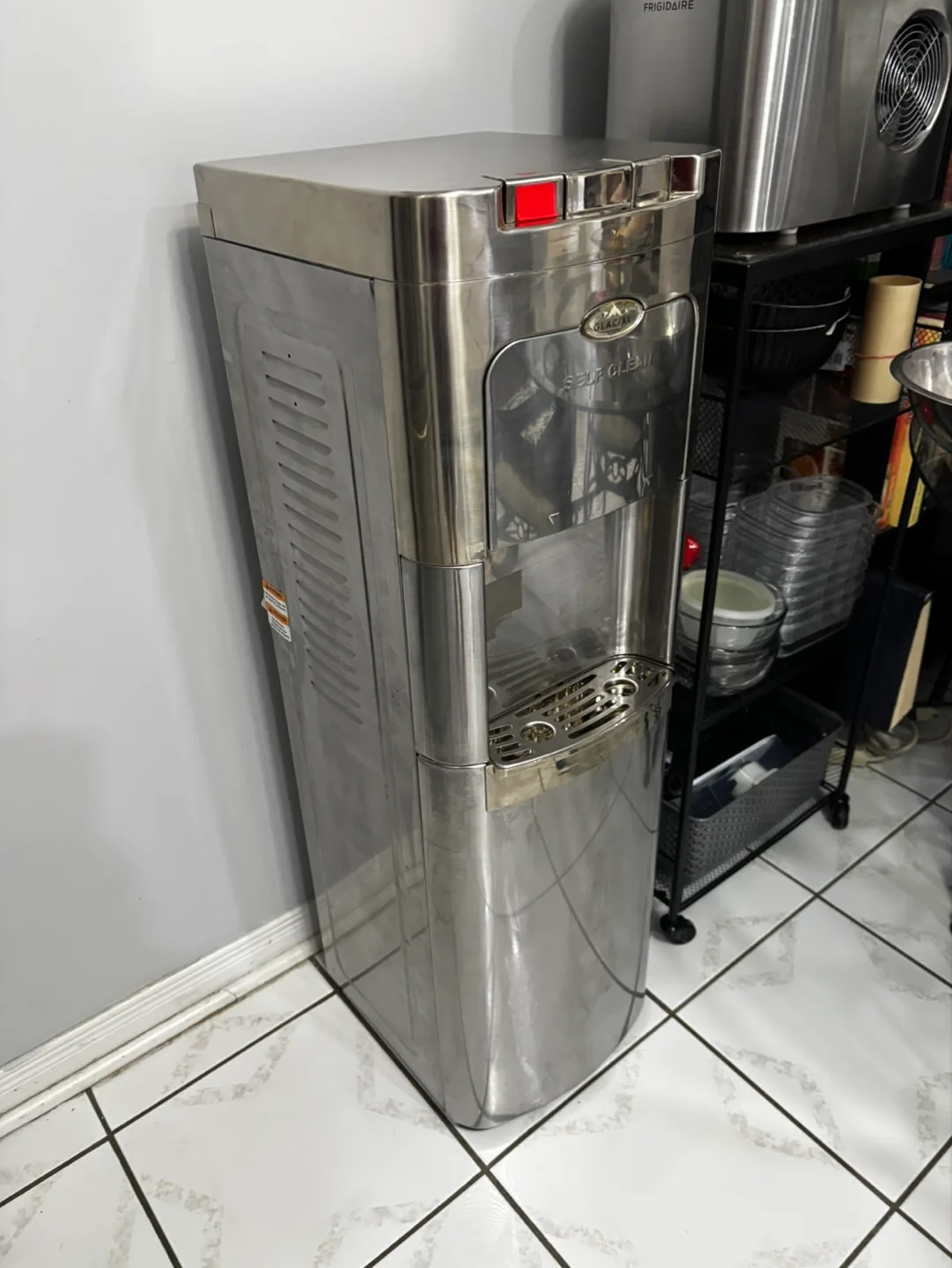 Stainless Steel Water Cooler Dispenser - Self-Clean Feature image indicator(2)
