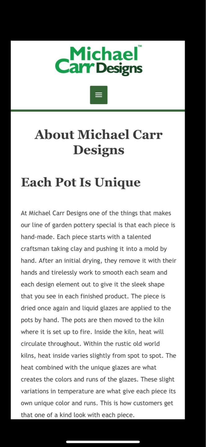 Michael Carr 19" Tall Planter - Blue Brown - photo 4