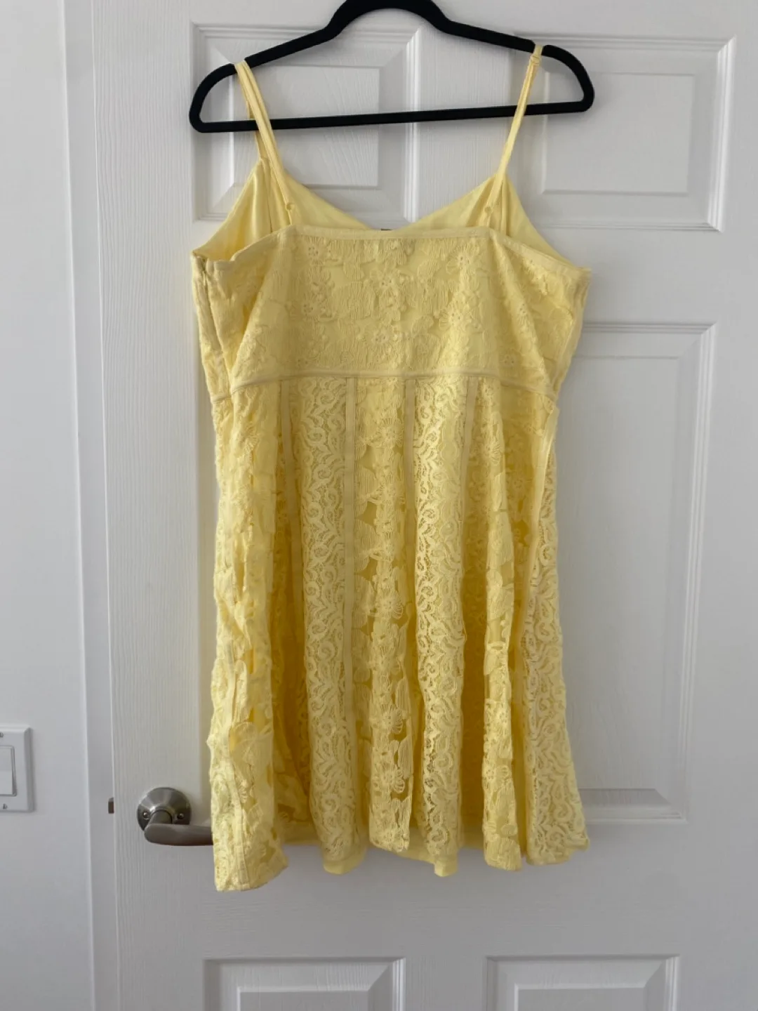 BNWT Gorgeous Yellow Lace Summer Dress image indicator(2)