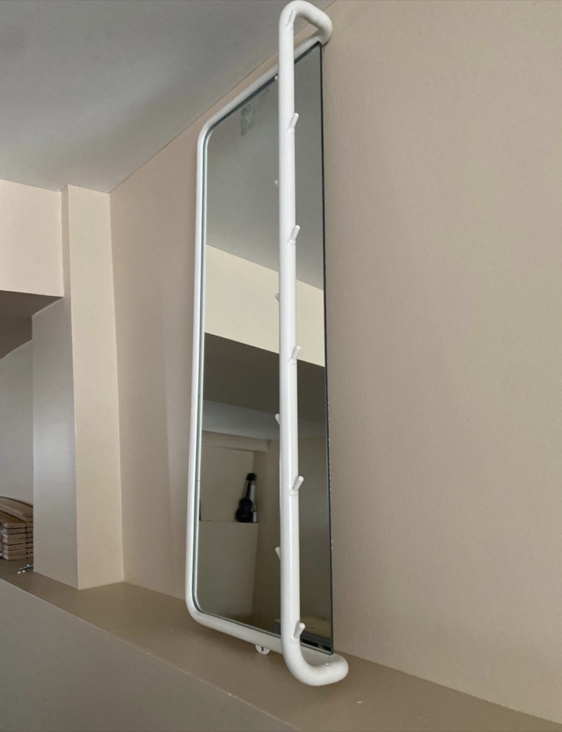 small wall mirror