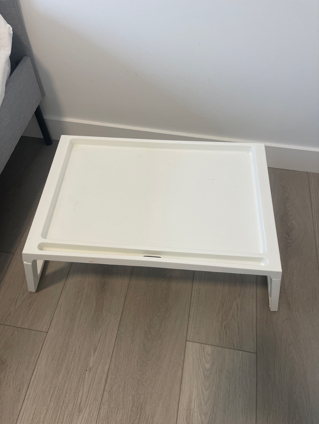 White Laptop Table