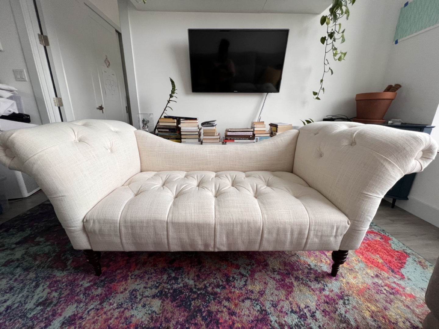 Skylinew Furniture Tufted Chaise Lounge - photo 2