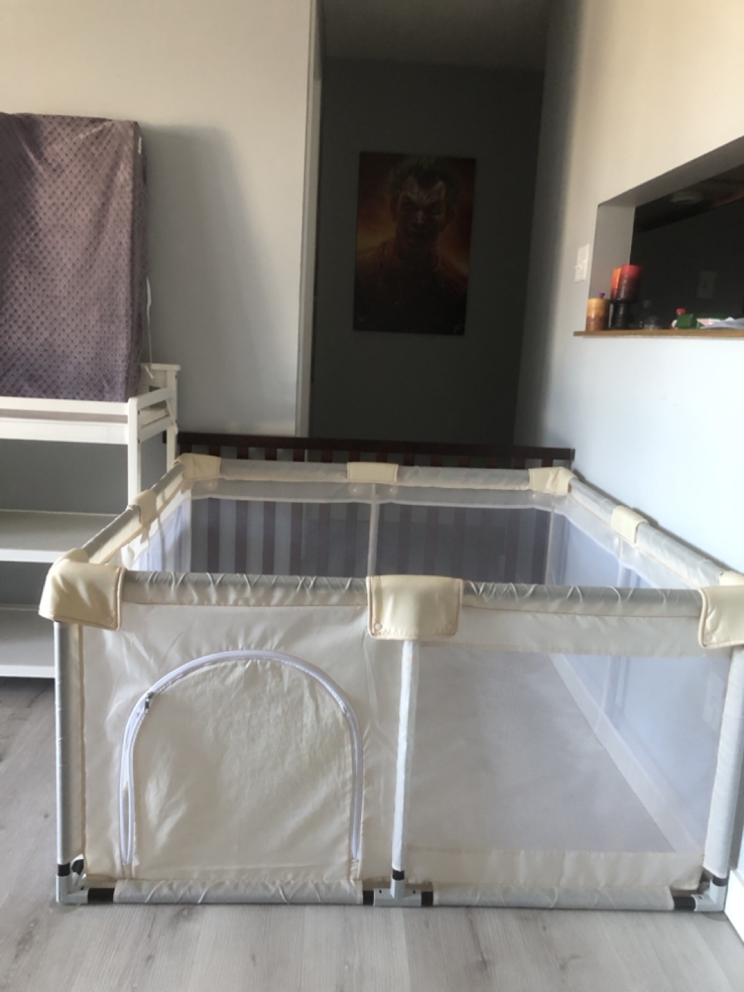 Baby Playpen with Tunnel
