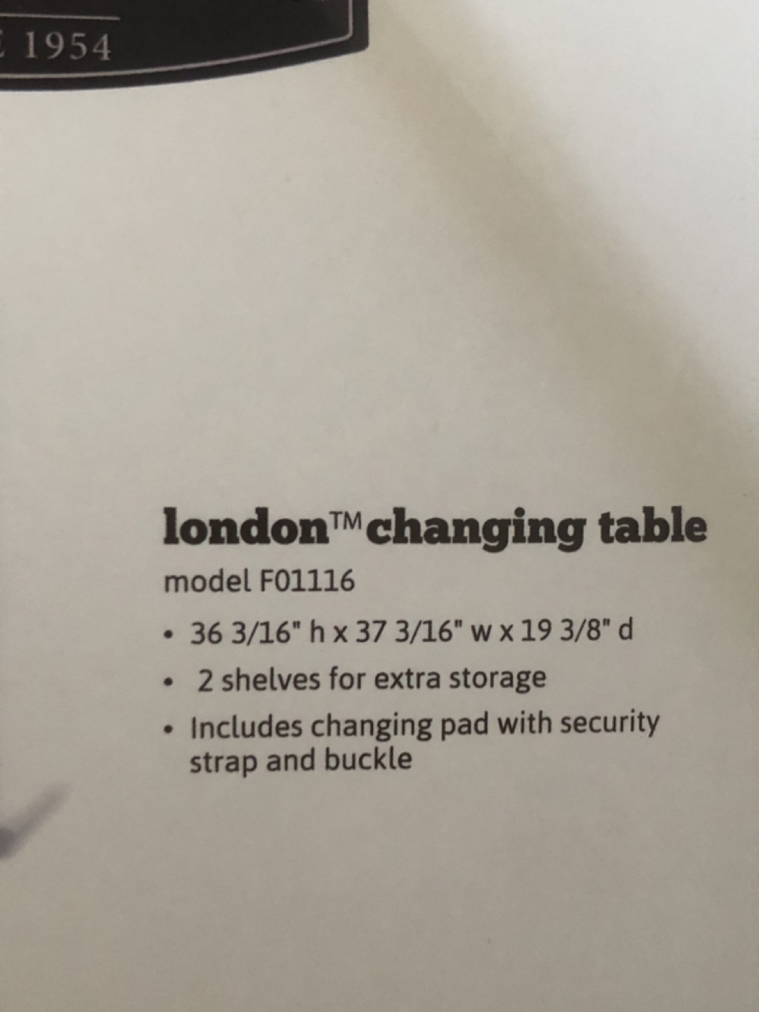 Child Craft London Changing Table - photo 5