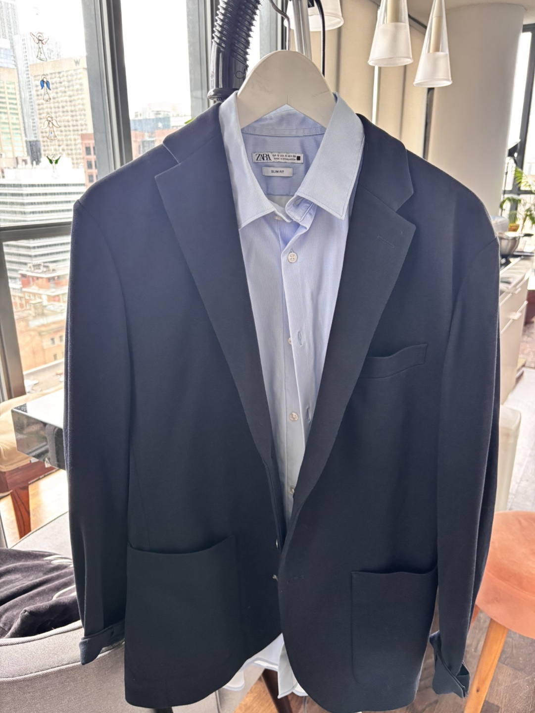 Men's UNIQLO Navy Blazer - Size M