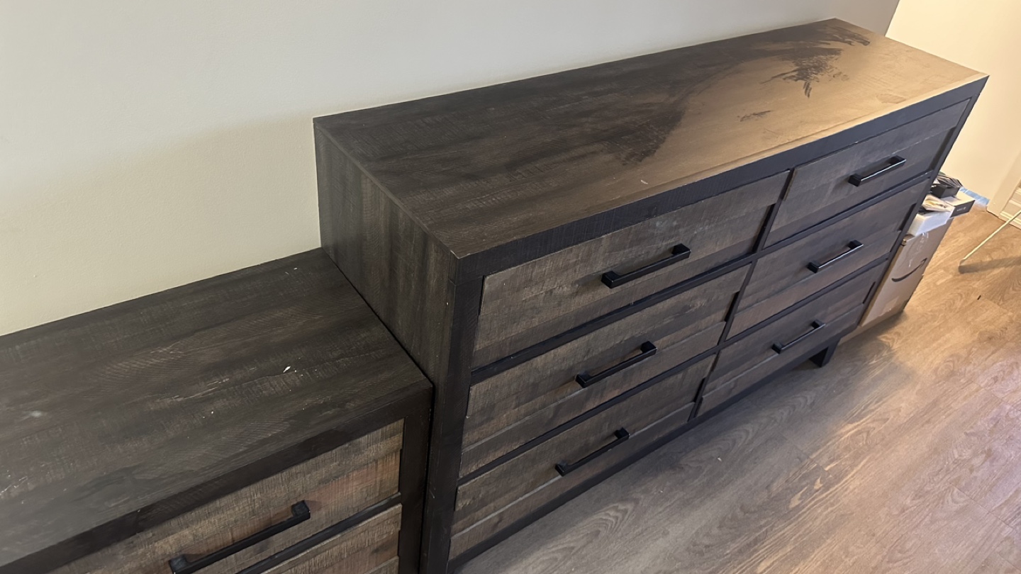 Bedroom Furniture Set - Dresser and Nightstand