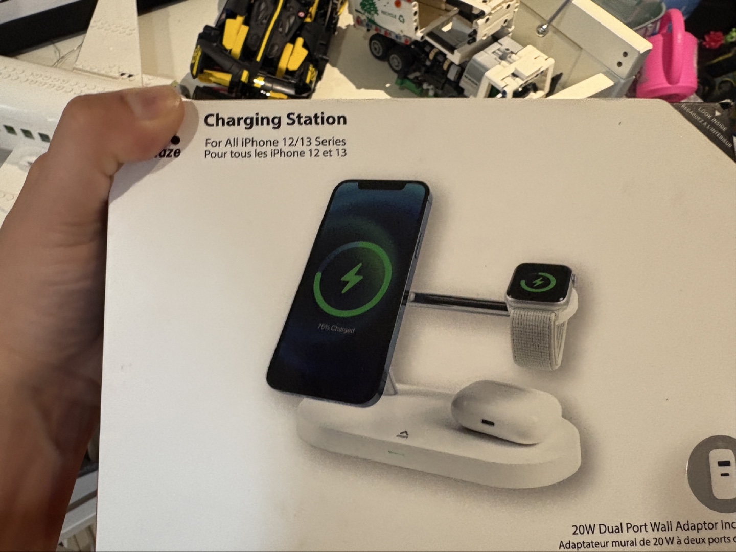 💚 3- in-1 Wireless Charging Station iPhone/Apple Watch