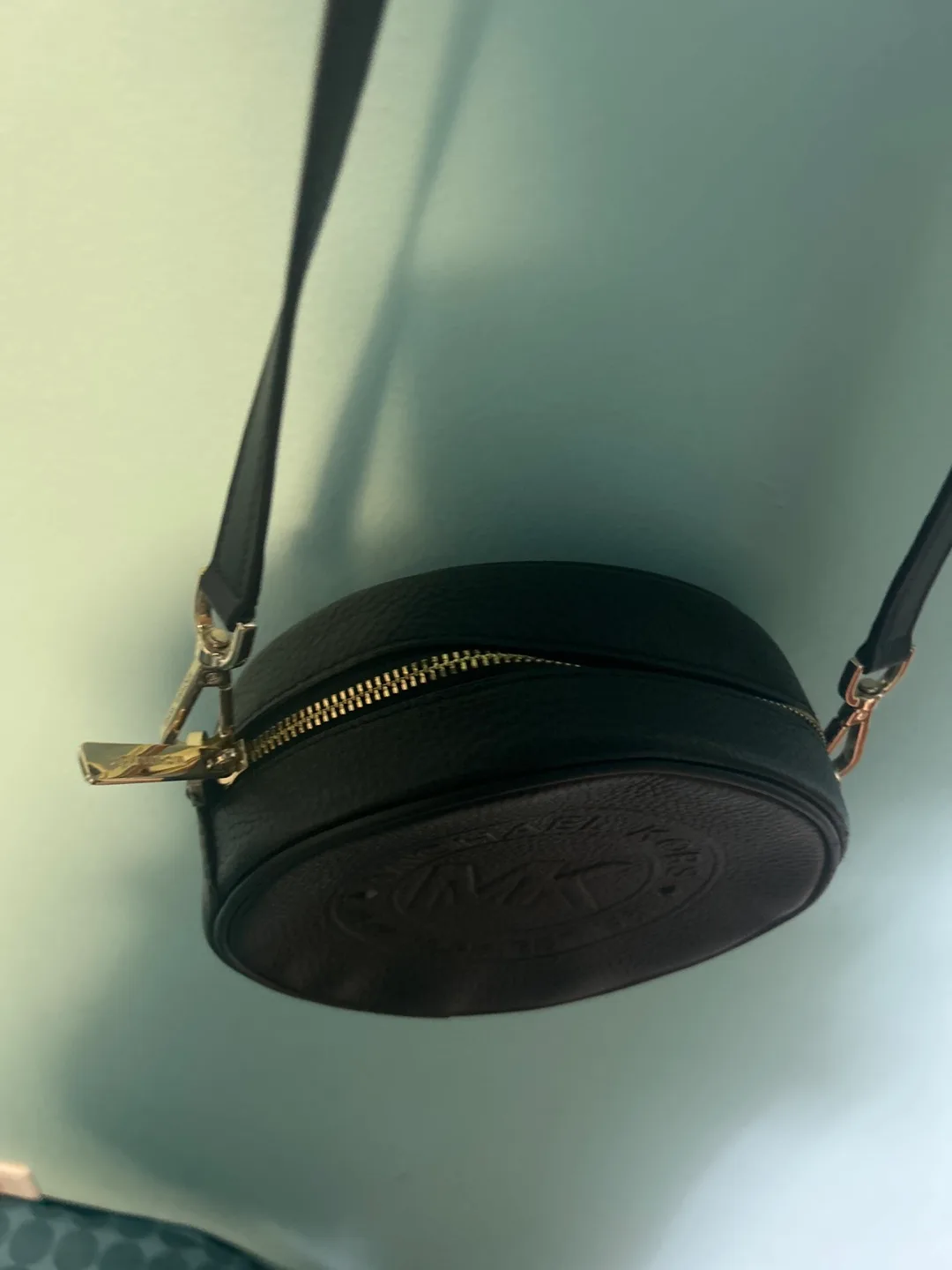 Michael Kors Black Circle Crossbody Bag image indicator(5)