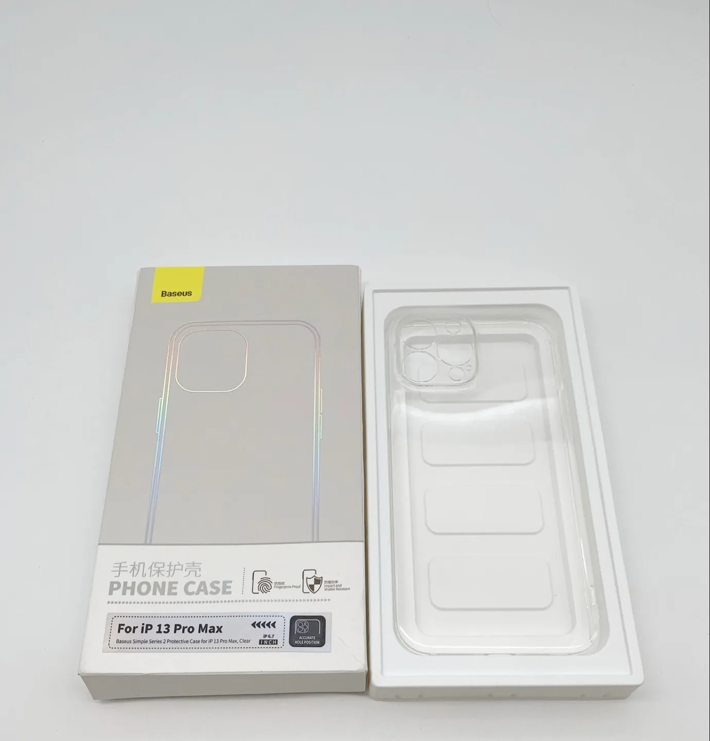 💚Baseus iPhone 13 Pro Max Clear Case thumbnail