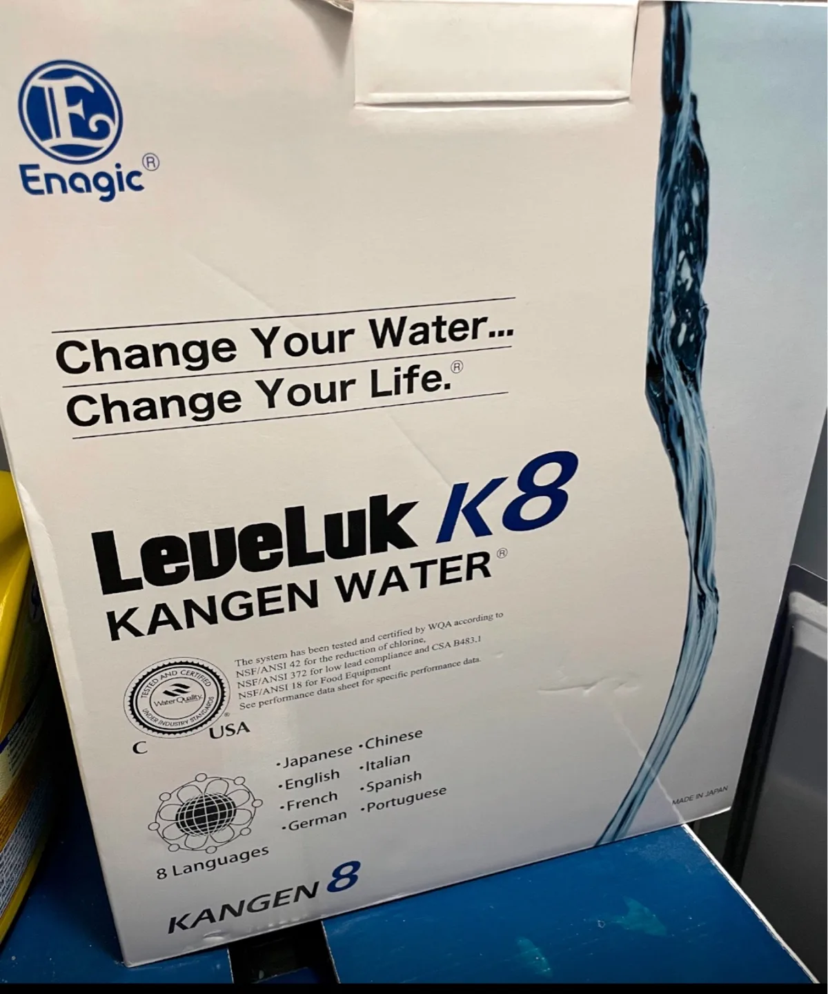 Enagic Leveluk K8 Kangen Water Machine thumbnail