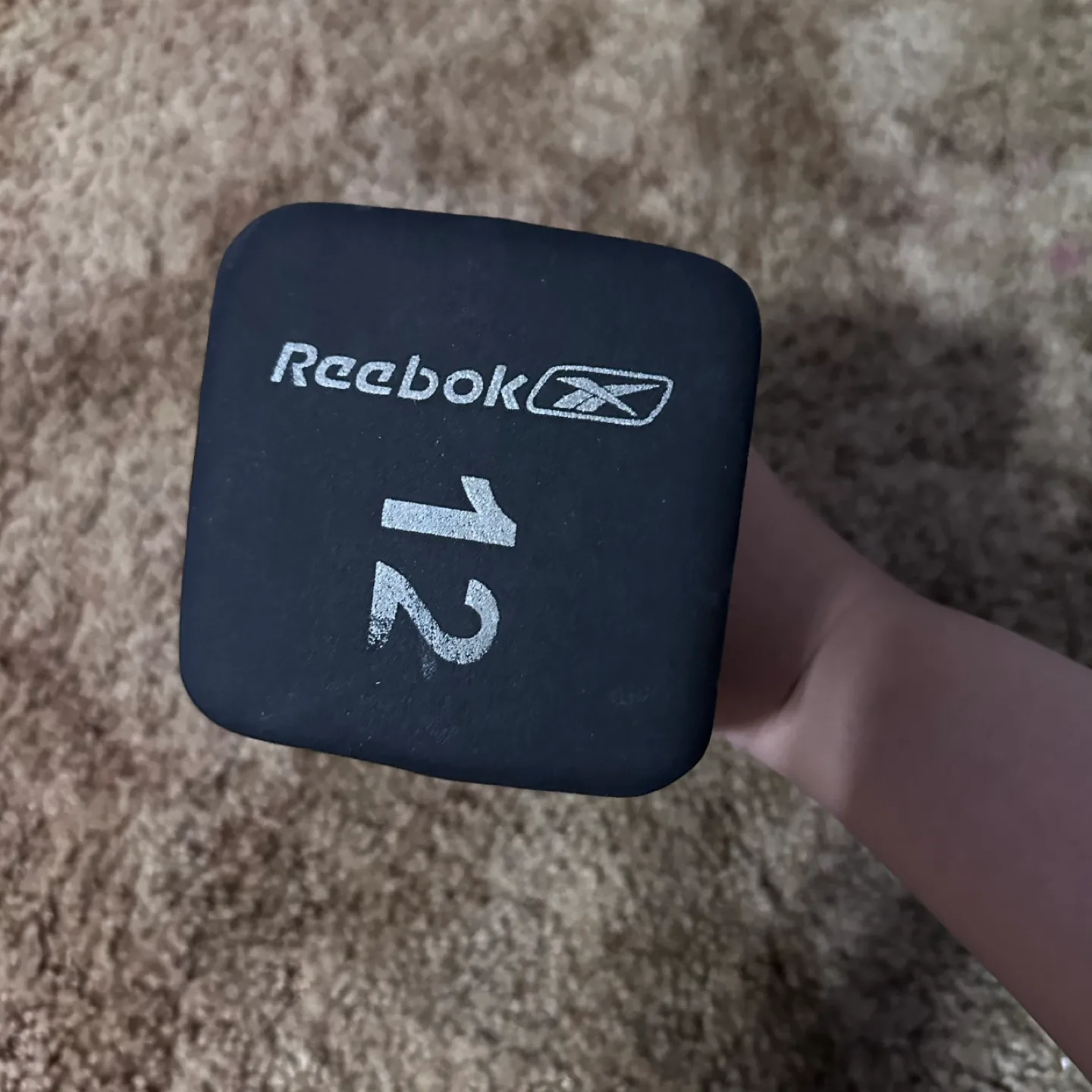 Reebok 12 lb Dumbbell image indicator(2)
