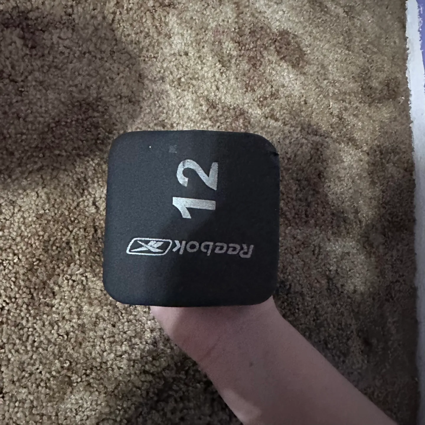 Reebok 12 lb Dumbbell image indicator(3)