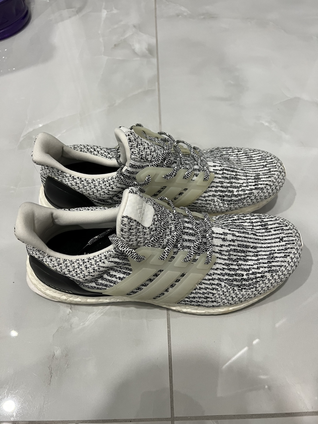 Adidas Ultraboost 3.0 Oreo Running Shoes size 10