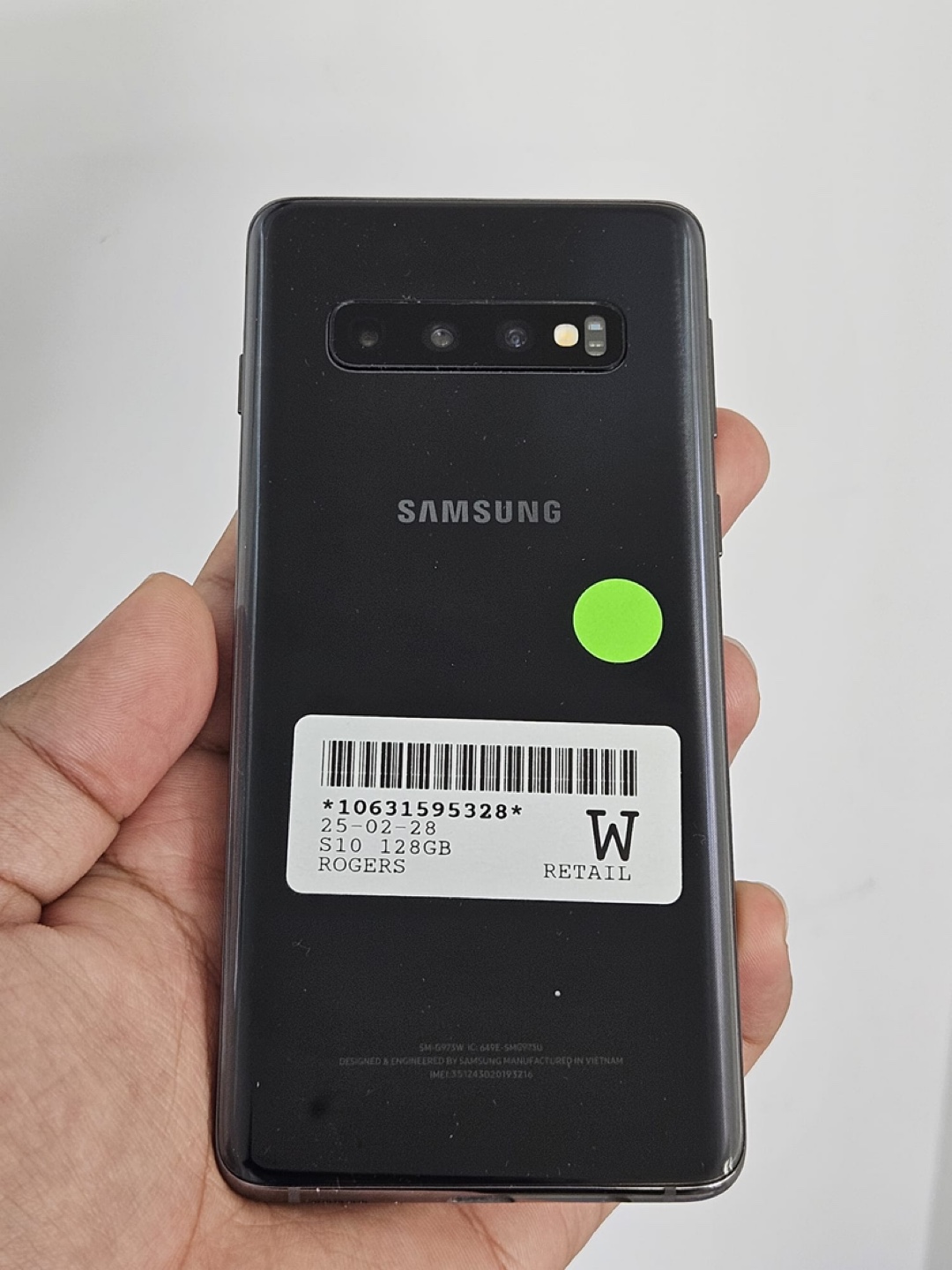 Samsung Galaxy S10 128GB Smartphone - Black - photo 2