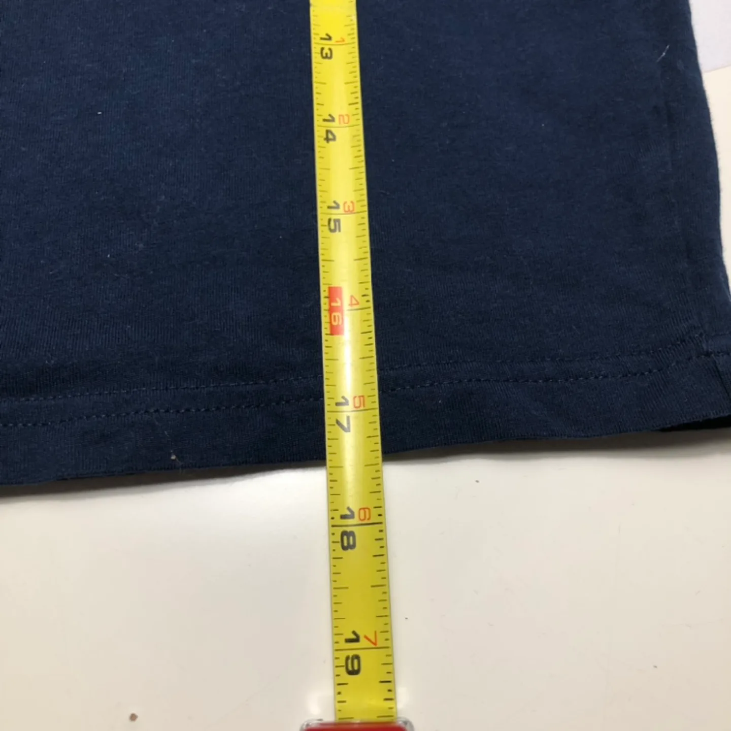 Gymshark Navy Blue Crop T-Shirt - Size Small image indicator(6)