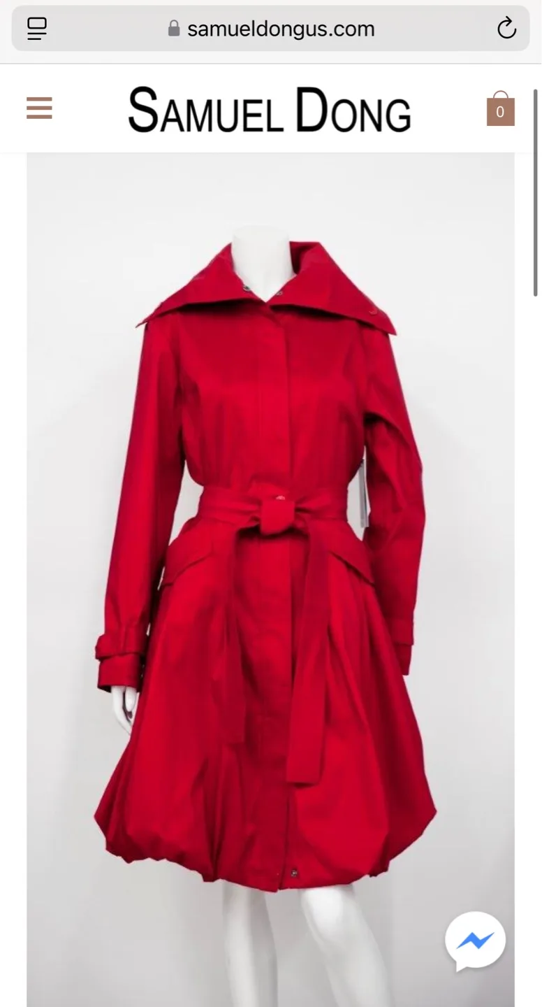 Women’s Samuel Dong Coat - XS image indicator(4)