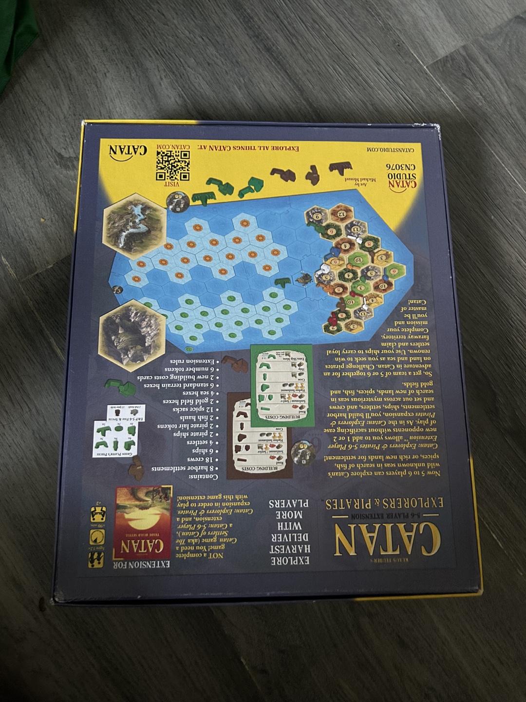 Catan Explorers & Pirates 5-6 Player Extension - photo 3