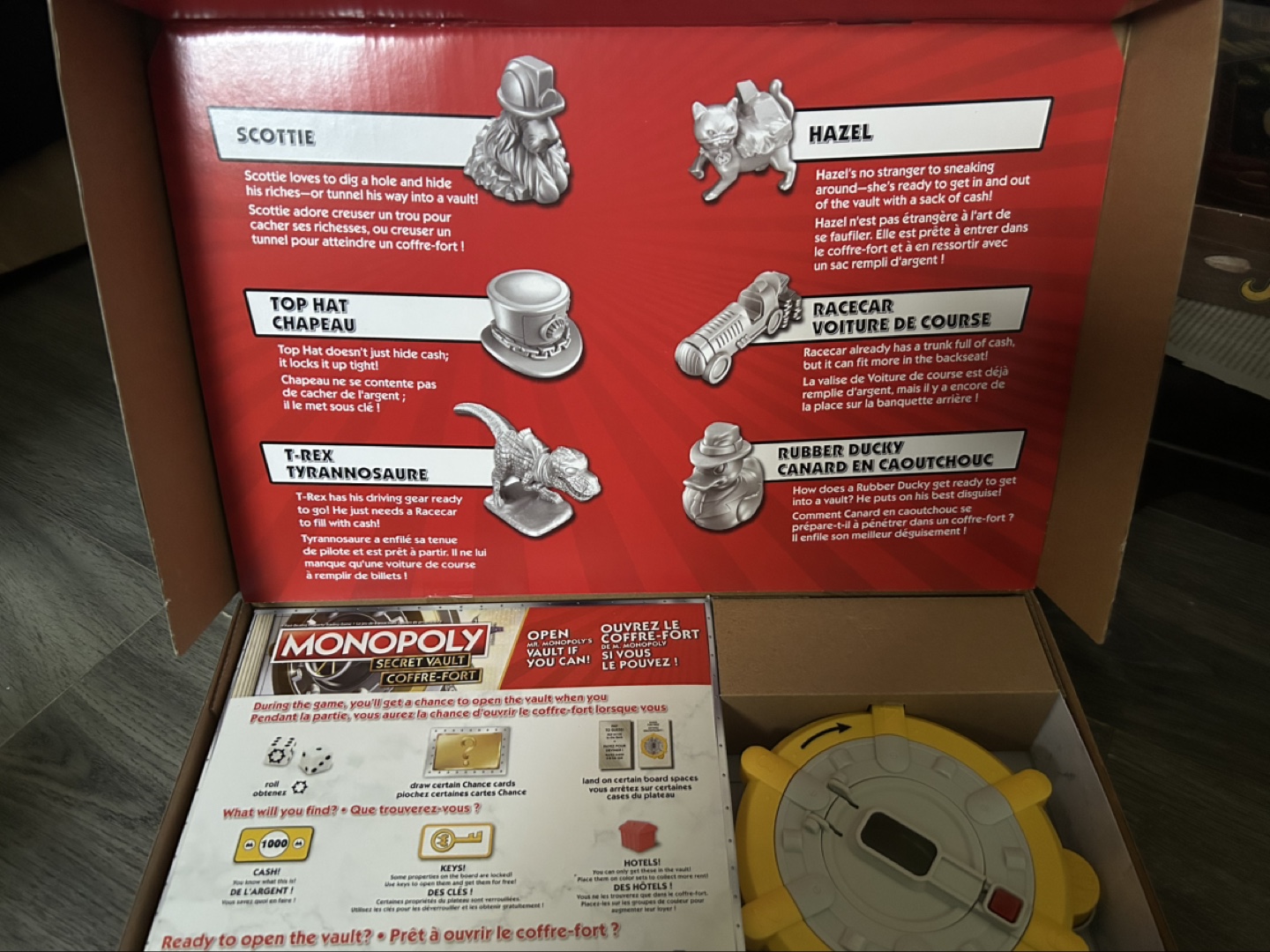 Monopoly Secret Vault Board Game - photo 3