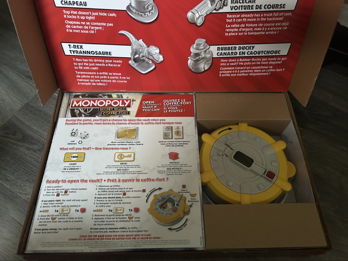 Monopoly Secret Vault Board Game - photo 2