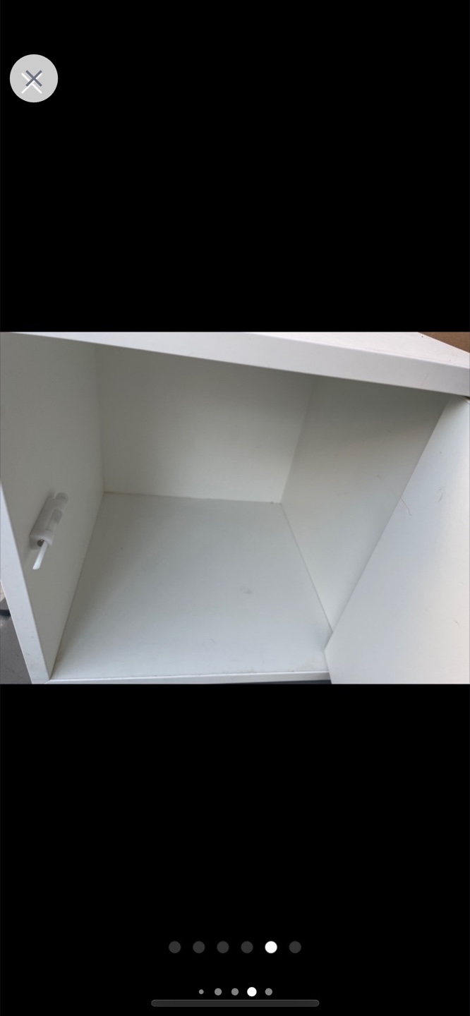 IKEA EKET White Cabinet with Door - photo 2