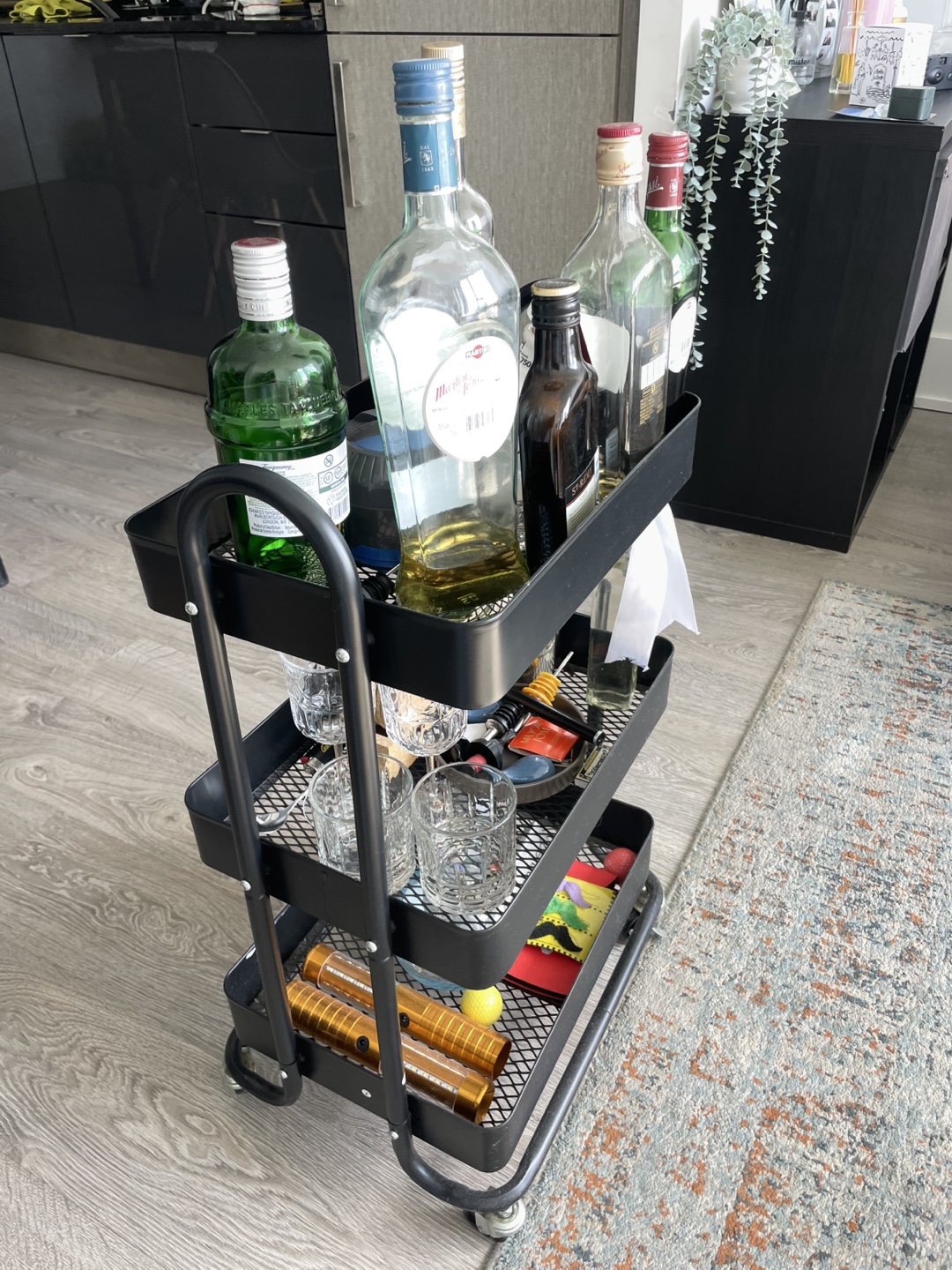 Three-Tier Bar Cart - photo 2