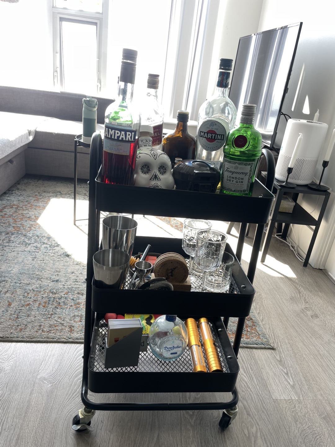 Three-Tier Bar Cart - photo 3