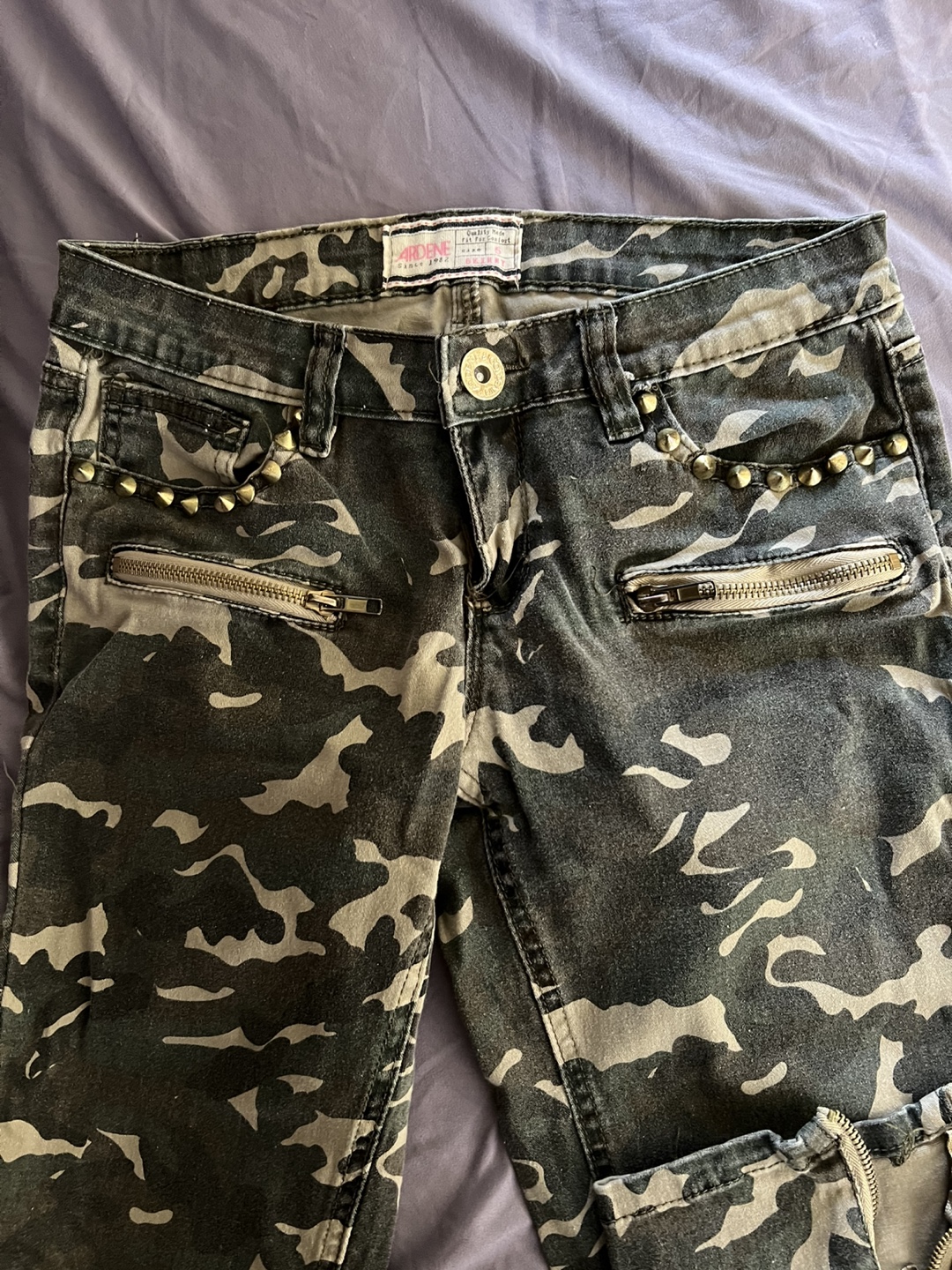 Ardenne Camo Skinny Jeans Size 5 - photo 2