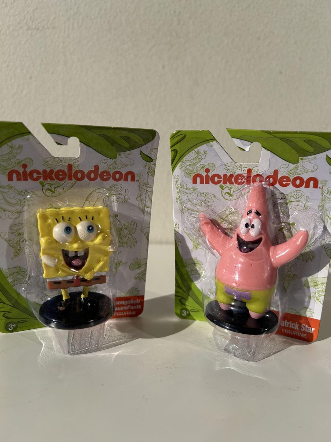 SpongeBob & Patrick Star Figurines (PACKs NEVER OPENED)