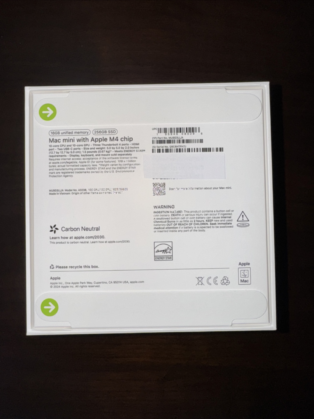 Mac mini with Apple M4 Chip - 16GB Unified Memory - 256GB SSD - photo 4