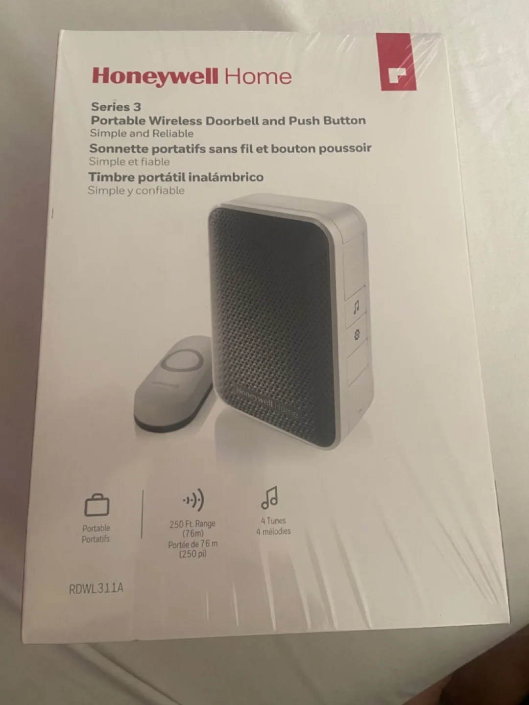 Honeywell Home Series 3 Wireless Doorbell thumbnail